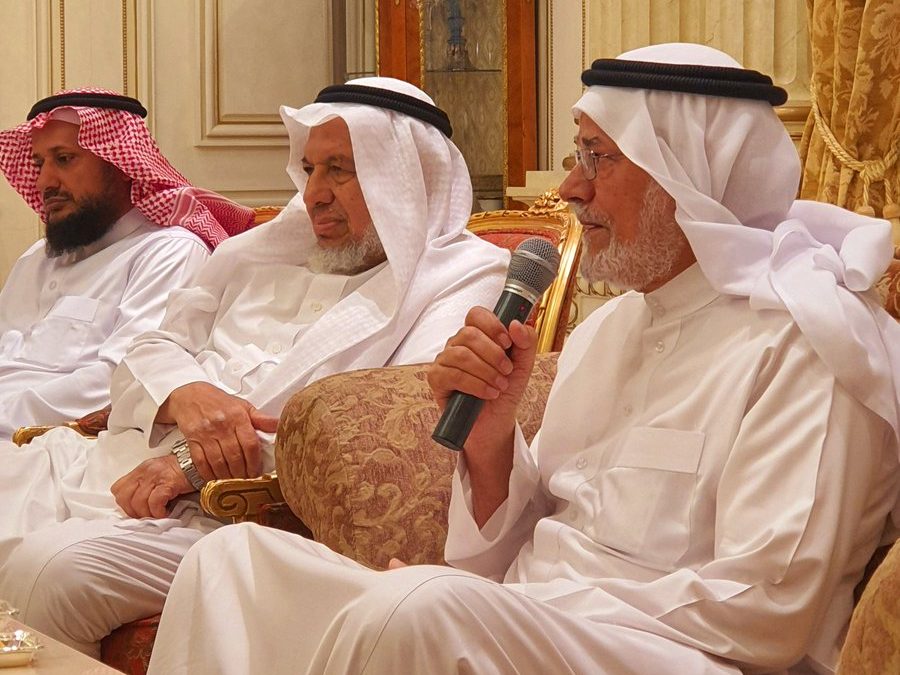 زيارة ديوانية الشيخ عبدالرحمن الراجحي.